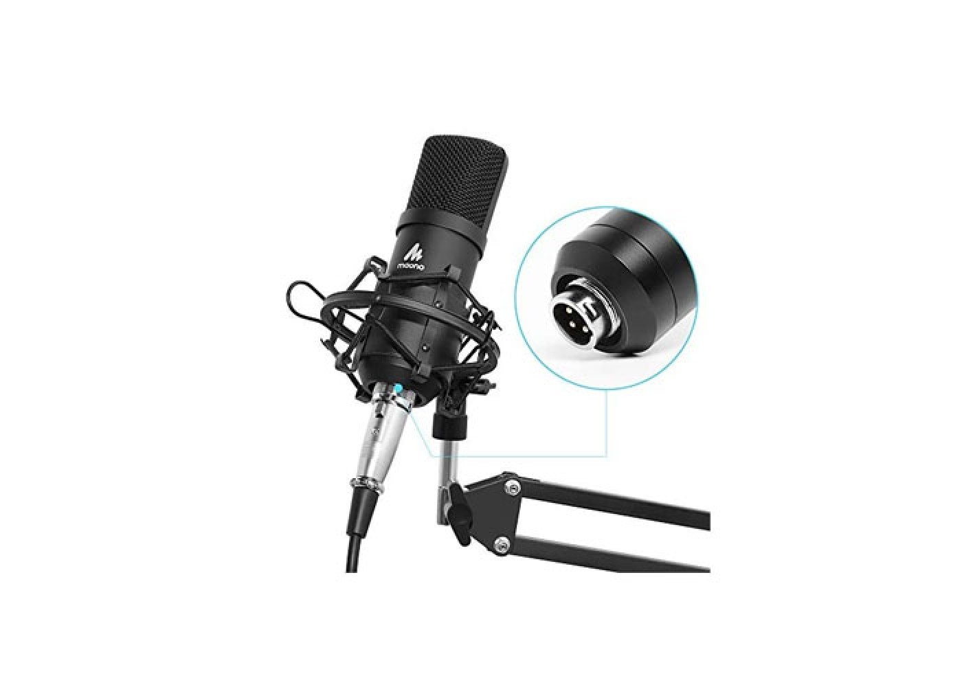 Maono AU-A03 Professional Condenser Studio Microphone Kit